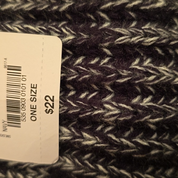 ST. JOHN'S BAY MENS BLUE WINTER HAT ONE SIZE FITS MOST - Picture 6 of 9